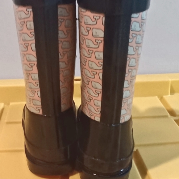Vineyard Vines Baby Girl rain boots size 12 - Picture 3 of 5